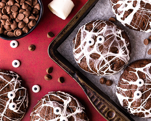 Halloween Double Chocolate Cookies - Whitworths Sugar