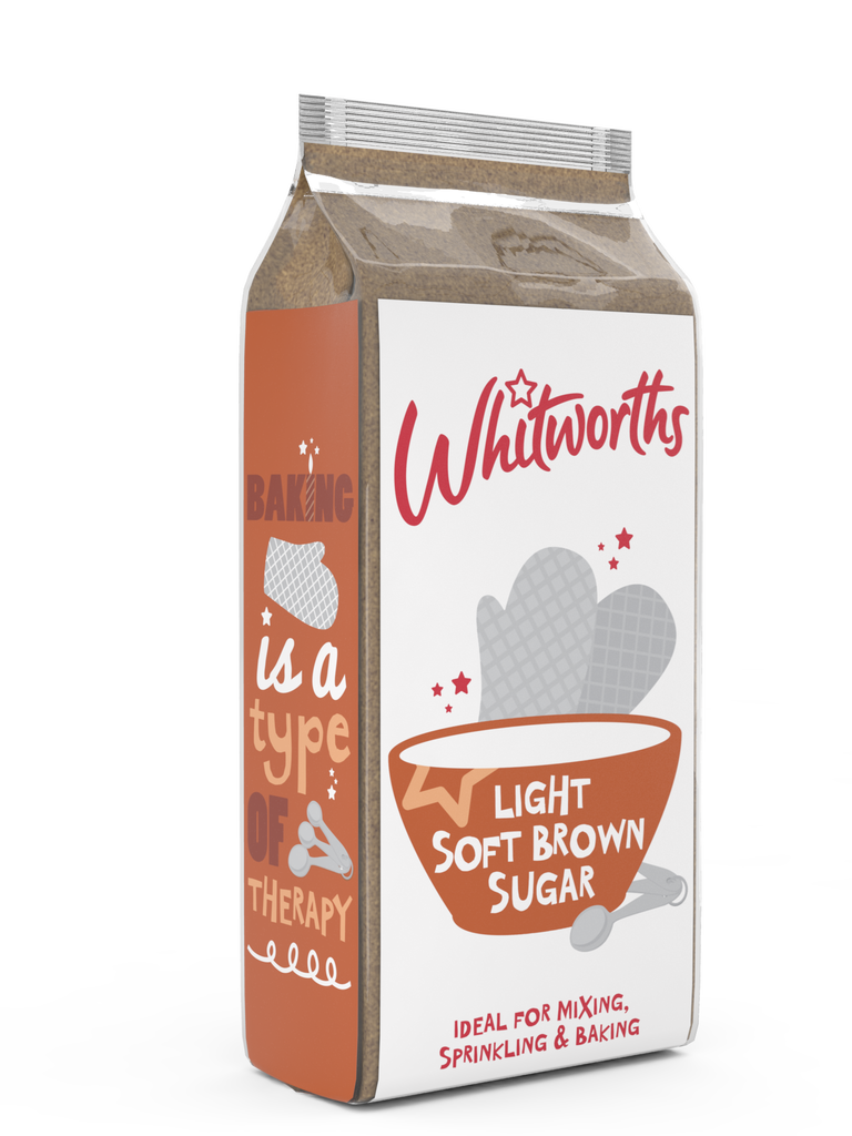 Side view of Whitworths Light Soft Brown 3kg bag