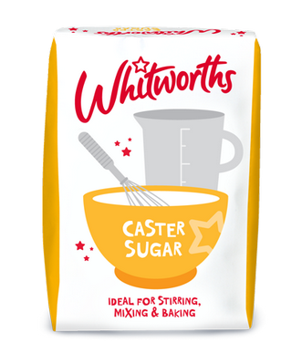 Pack shot image of Whitworths Caster Sugar bag