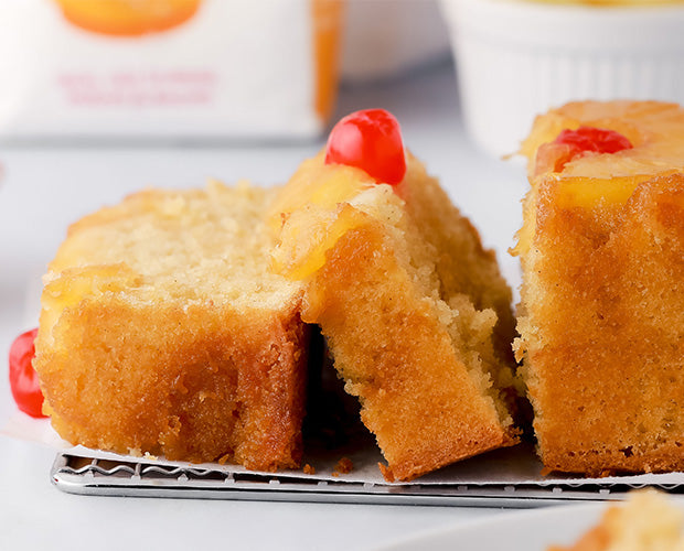 Retro Pineapple Upside-Down Loaf Cake Recipe