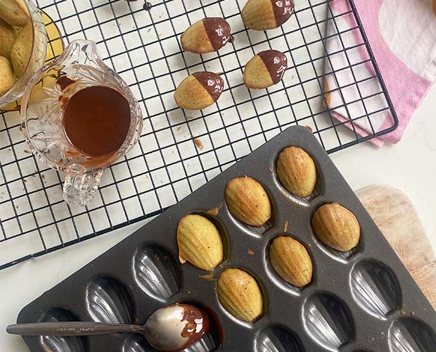 Matcha Madeleines
