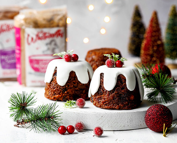 Mini Christmas Puddings – Whitworths Sugar