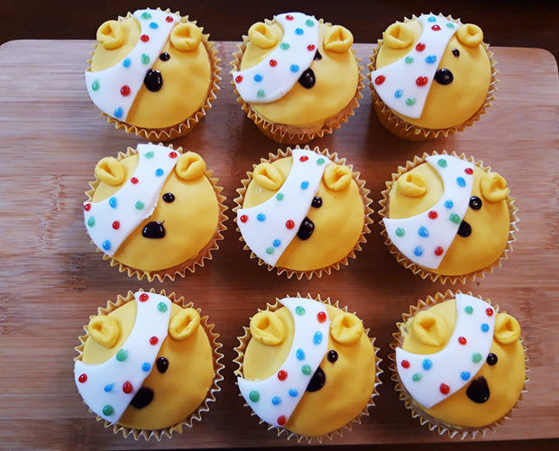 Pudsey Bear Cupcakes