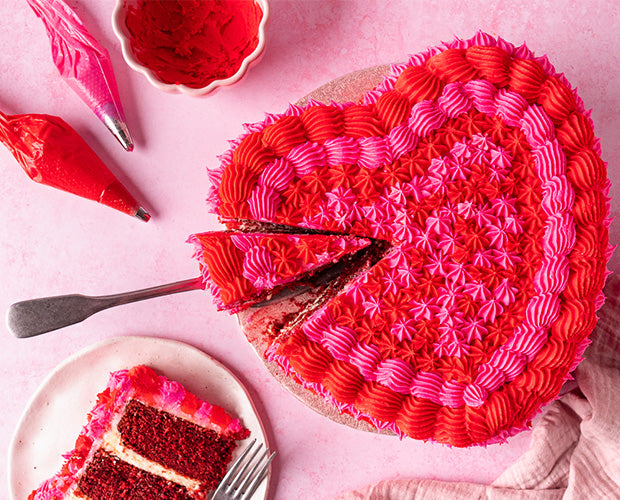 Red Velvet Heart Cake – Whitworths Sugar