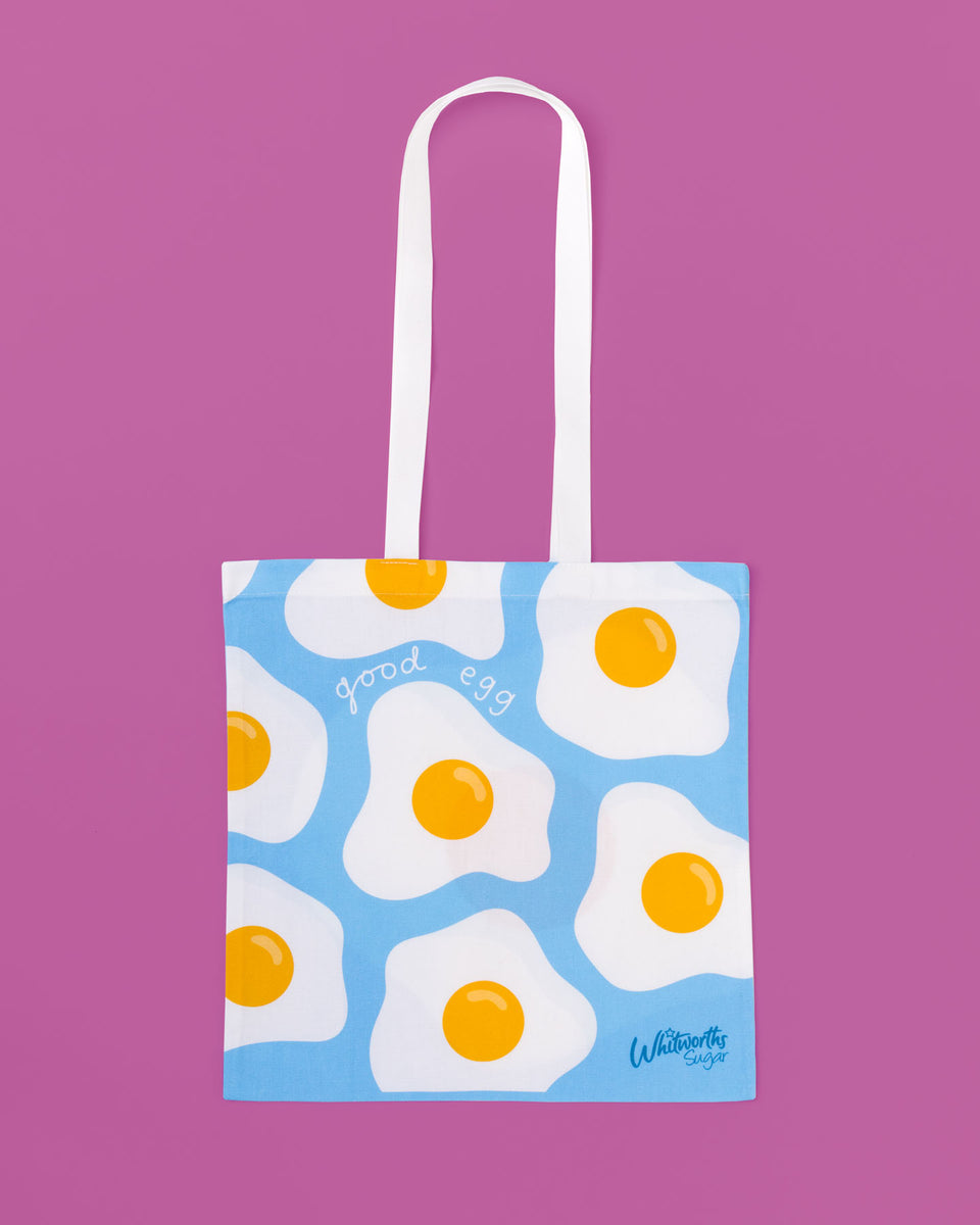 Blue Good Egg Tote Bag – Whitworths Sugar