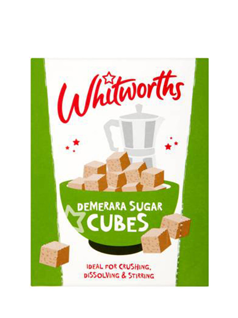 Pack of Whitworths Demerara sugar cubes