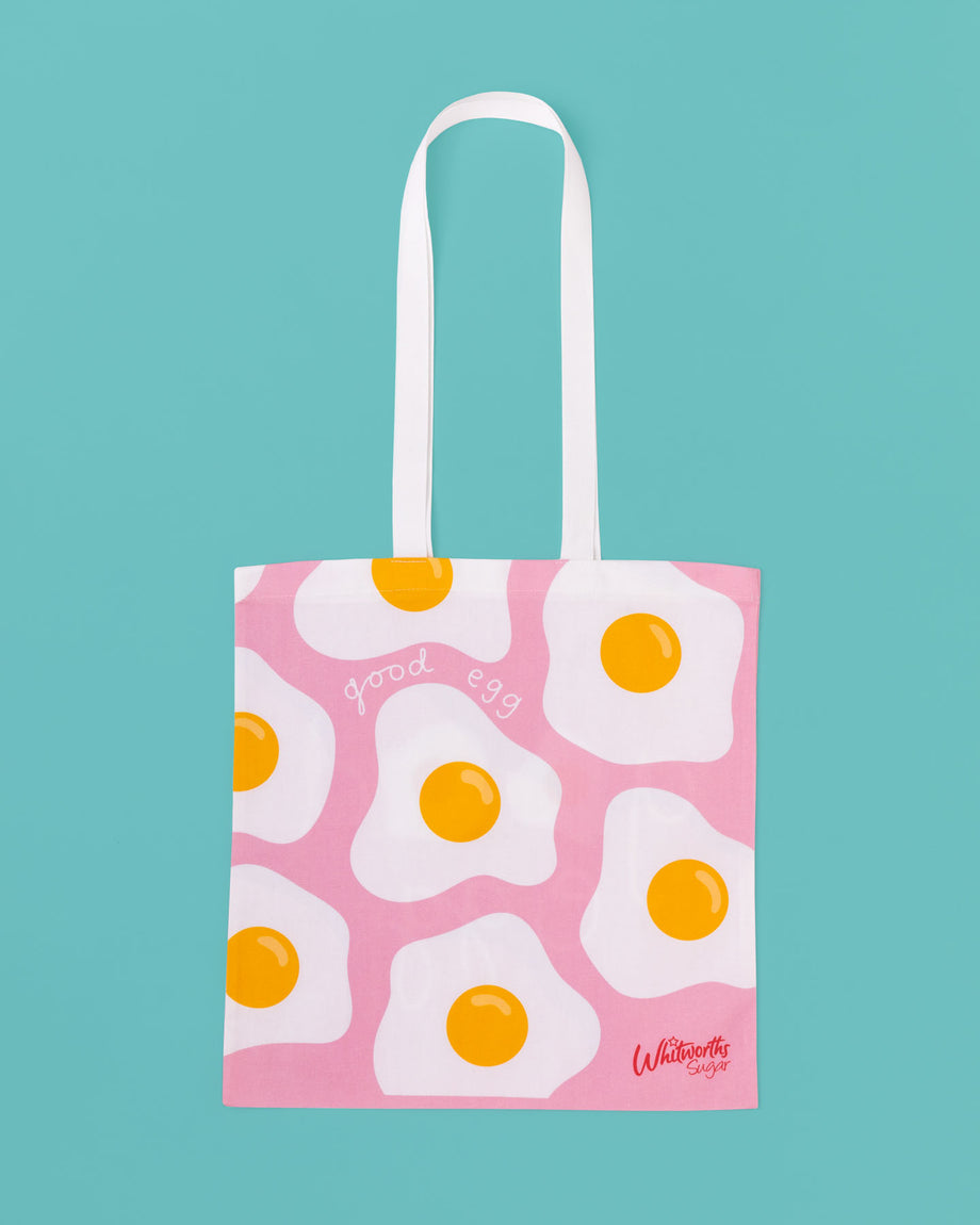 Pink Good Egg Tote Bag – Whitworths Sugar1