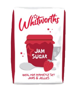 Pack shot of Whitworths Jam Sugar 1kg bag