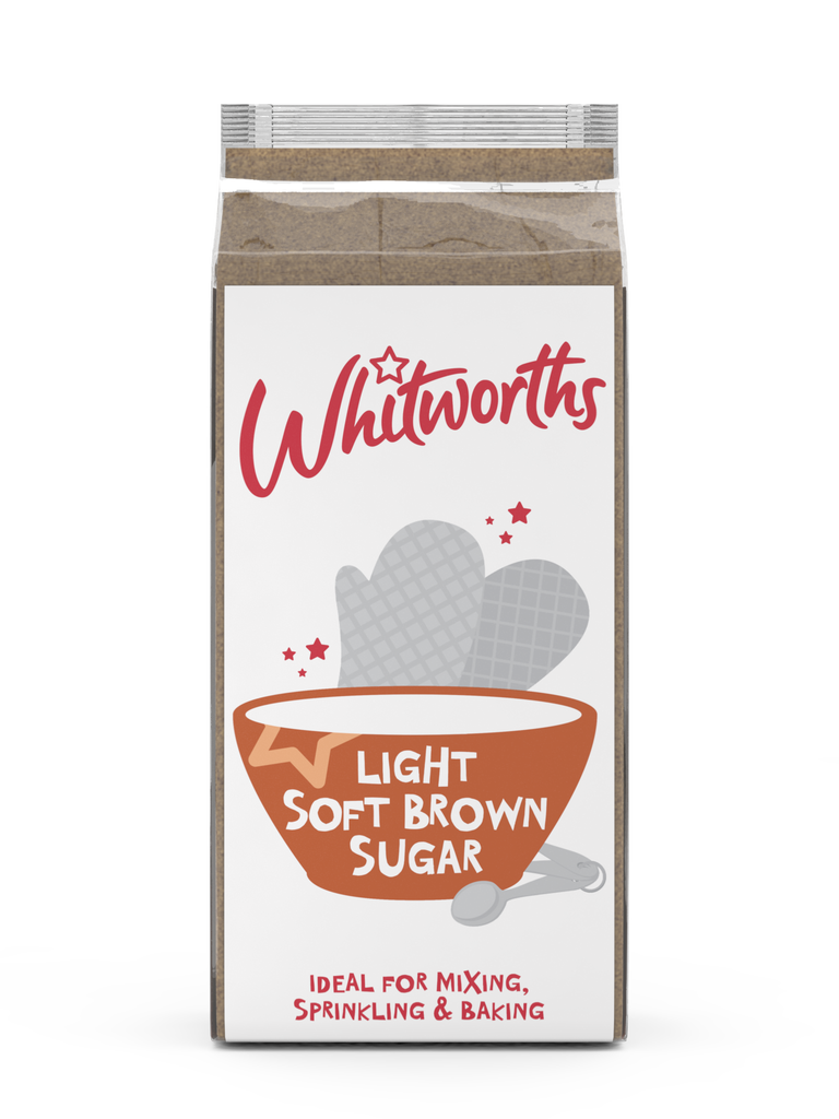 Front image of Whitworths Light Soft Brown 3kg bag