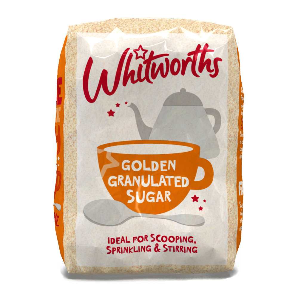 Bag of Whitworths Golden Granulated Sugar