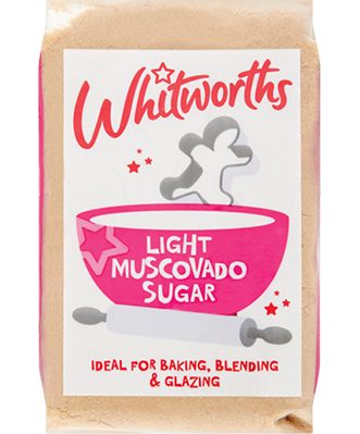 Bag of Whitworths Light muscovado sugar
